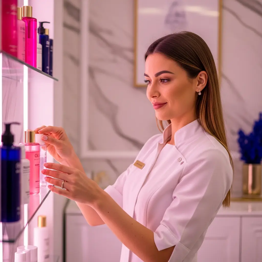 Élodie Vermeer, esthéticienne